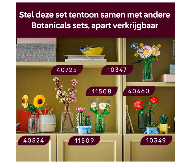 LEGO BOTANICALS 40524 Słoneczniki - 1473435 - zdjęcie 5